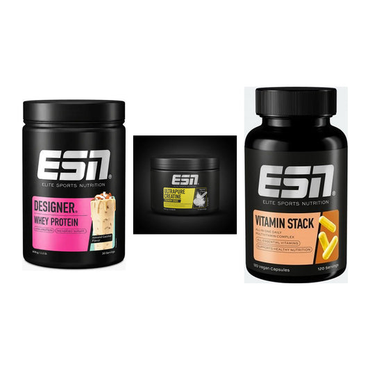 Einsteiger-Set: ESN Designer + ESN Ultrapure + ESN Vitamin – alle enthaltenen Artikel