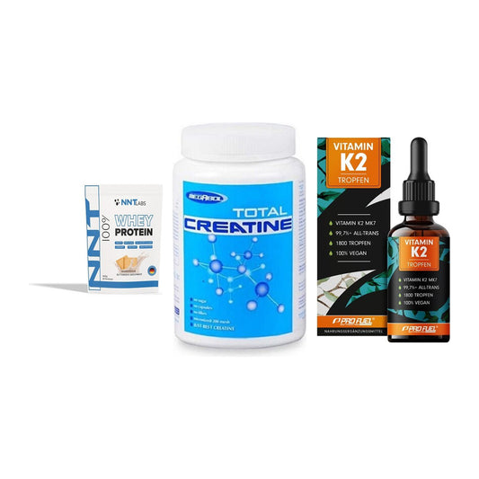 Einsteiger-Set: NNT Whey + Megabol Total + ProFuel Vitamin – alle enthaltenen Artikel