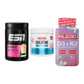Einsteiger-Set: ESN Designer + Nutrend Creatine + INLEAD Vitamin – alle enthaltenen Artikel