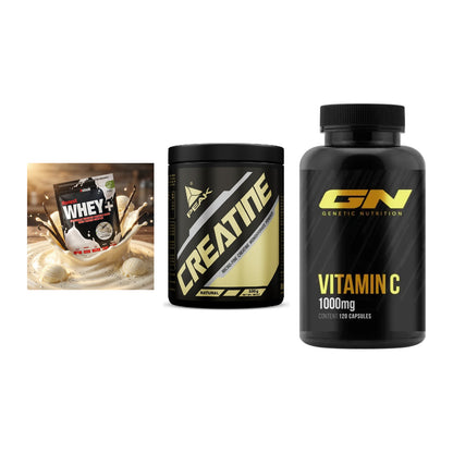 Einsteiger-Set: Sinob Honest + Peak Creatin + GN Vitamin C – alle enthaltenen Artikel