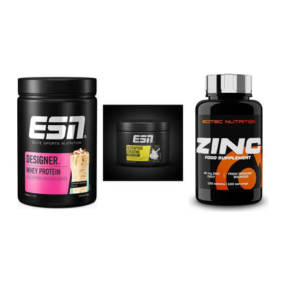 Einsteiger-Set: ESN Designer + ESN Ultrapure + Scitec Zinc – alle enthaltenen Artikel