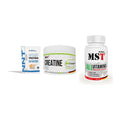 Einsteiger-Set: NNT Whey + MST Creatin Pro + MST All Vitamins – alle enthaltenen Artikel