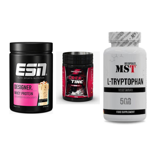 Einsteiger-Set: ESN Designer + CREASWISS + MST Tryptophan – alle enthaltenen Artikel