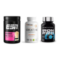 Einsteiger-Set: ESN Designer + ProFuel Creatine + Scitec Iron Pro – alle enthaltenen Artikel