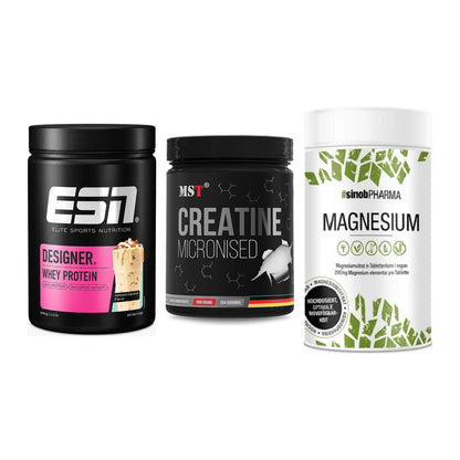 Einsteiger-Set: ESN Designer + MST Creatin + Sinob Magnesium – alle enthaltenen Artikel