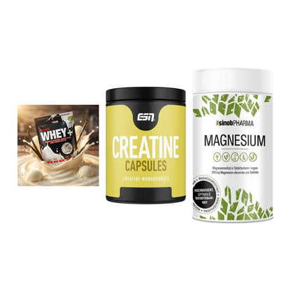 Einsteiger-Set: Sinob Honest + ESN Ultrapure + Sinob Magnesium – alle enthaltenen Artikel