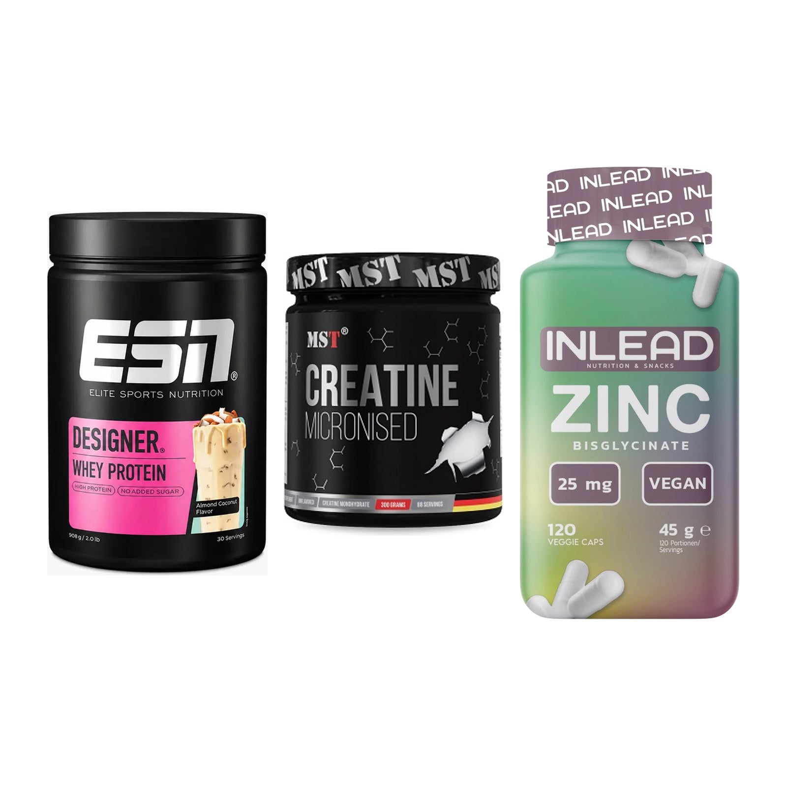 Einsteiger-Set: ESN Designer + MST Creatin + INLEAD Zink – alle enthaltenen Artikel
