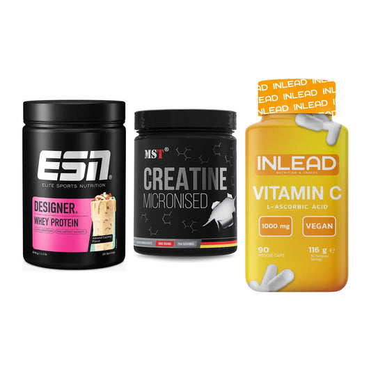 Einsteiger-Set: ESN Designer + MST Creatin + INLEAD Vitamin C – alle enthaltenen Artikel