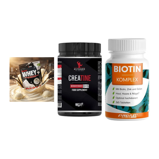 Einsteiger-Set: Sinob Honest + #GYMJUICE + ProFuel BIOTIN – alle enthaltenen Artikel