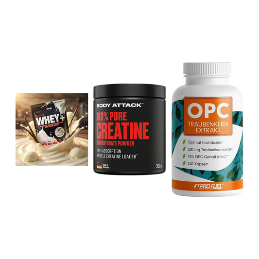 Einsteiger-Set: Sinob Honest + Body Attack 100% + ProFuel OPC – alle enthaltenen Artikel