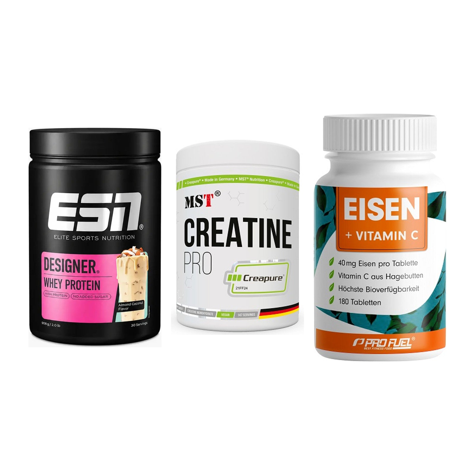 Einsteiger-Set: ESN Designer + MST Creatin Pro + ProFuel EISEN – alle enthaltenen Artikel
