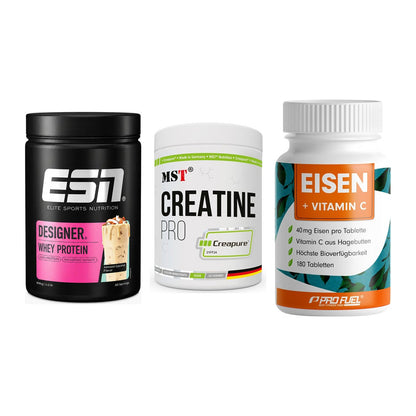 Einsteiger-Set: ESN Designer + MST Creatin Pro + ProFuel EISEN – alle enthaltenen Artikel