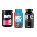 Einsteiger-Set: ESN Designer + Nutrend Kre-Alka + Big Zone Vitamin – alle enthaltenen Artikel