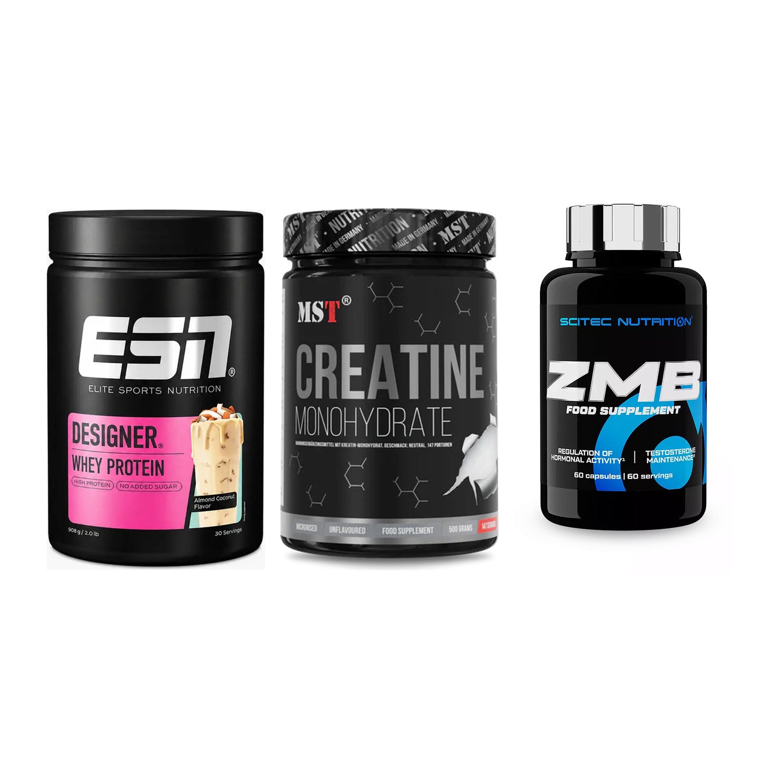 Einsteiger-Set: ESN Designer + MST Creatin + Scitec ZMB – alle enthaltenen Artikel