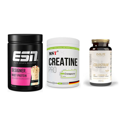 Einsteiger-Set: ESN Designer + MST Creatin Pro + Evolite Nutritio – alle enthaltenen Artikel