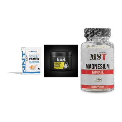 Einsteiger-Set: NNT Whey + ESN Ultrapure + MST Magnesium – alle enthaltenen Artikel