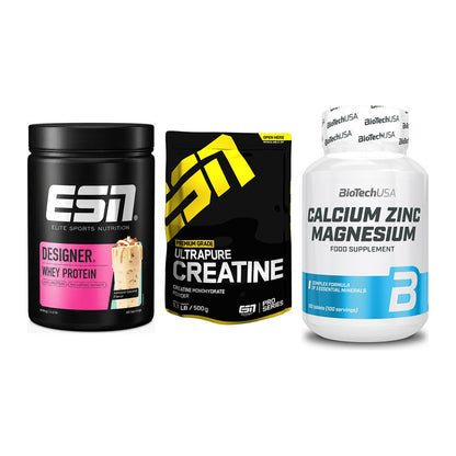 Einsteiger-Set: ESN Designer + ESN Ultrapure + BioTech Calcium – alle enthaltenen Artikel