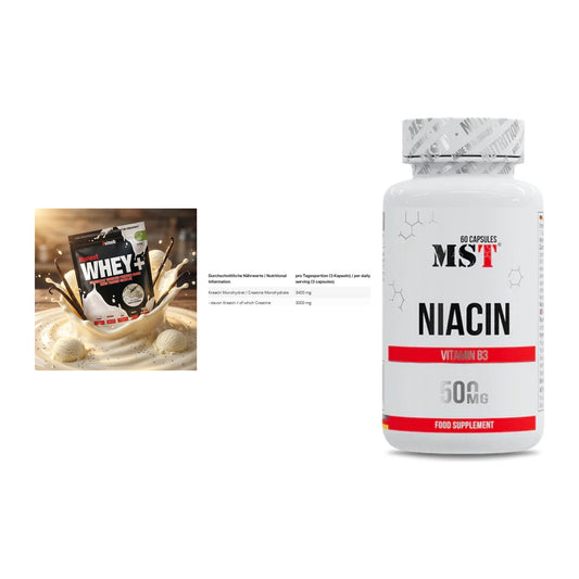 Einsteiger-Set: Sinob Honest + INLEAD Creatine + MST Niacin – alle enthaltenen Artikel