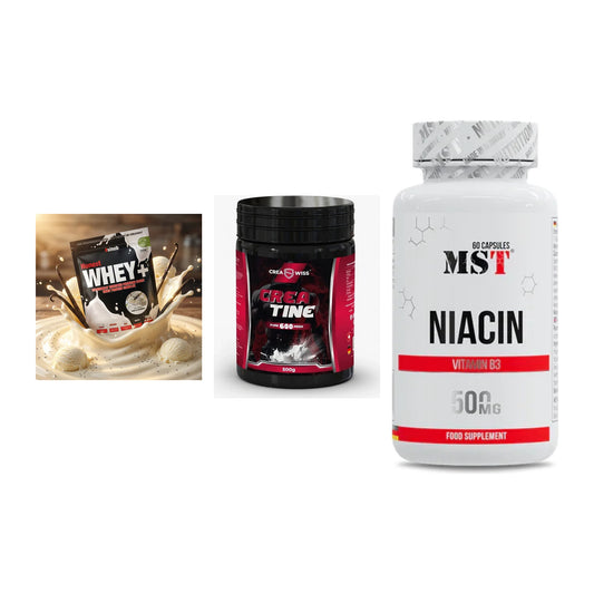 Einsteiger-Set: Sinob Honest + CREASWISS + MST Niacin – alle enthaltenen Artikel
