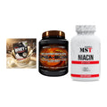 Einsteiger-Set: Sinob Honest Whey+ + Scitec Crea-Bomb + MST Niacin – alle enthaltenen Artikel
