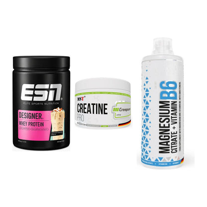 Einsteiger-Set: ESN Designer + MST Creatin Pro + MST Magnesium B6 – alle enthaltenen Artikel