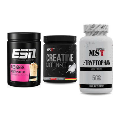 Einsteiger-Set: ESN Designer + MST Creatin + MST Tryptophan – alle enthaltenen Artikel