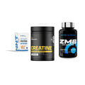 Einsteiger-Set: NNT Whey + Dedicated Creatine + Scitec ZMB – alle enthaltenen Artikel