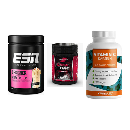 Einsteiger-Set: ESN Designer + CREASWISS + ProFuel Vitamin – alle enthaltenen Artikel