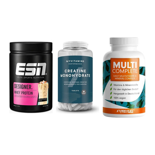 Einsteiger-Set: ESN Designer + MyProtein + ProFuel MULTI – alle enthaltenen Artikel
