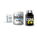 Einsteiger-Set: NNT Whey + NNT Creatin 1000 mg + Scitec Vitamin C 1100 – alle enthaltenen Artikel