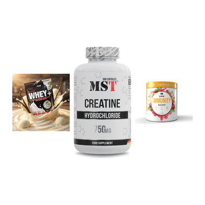 Einsteiger-Set: Sinob Honest + MST Creatine HCL + FA Nutrition – alle enthaltenen Artikel
