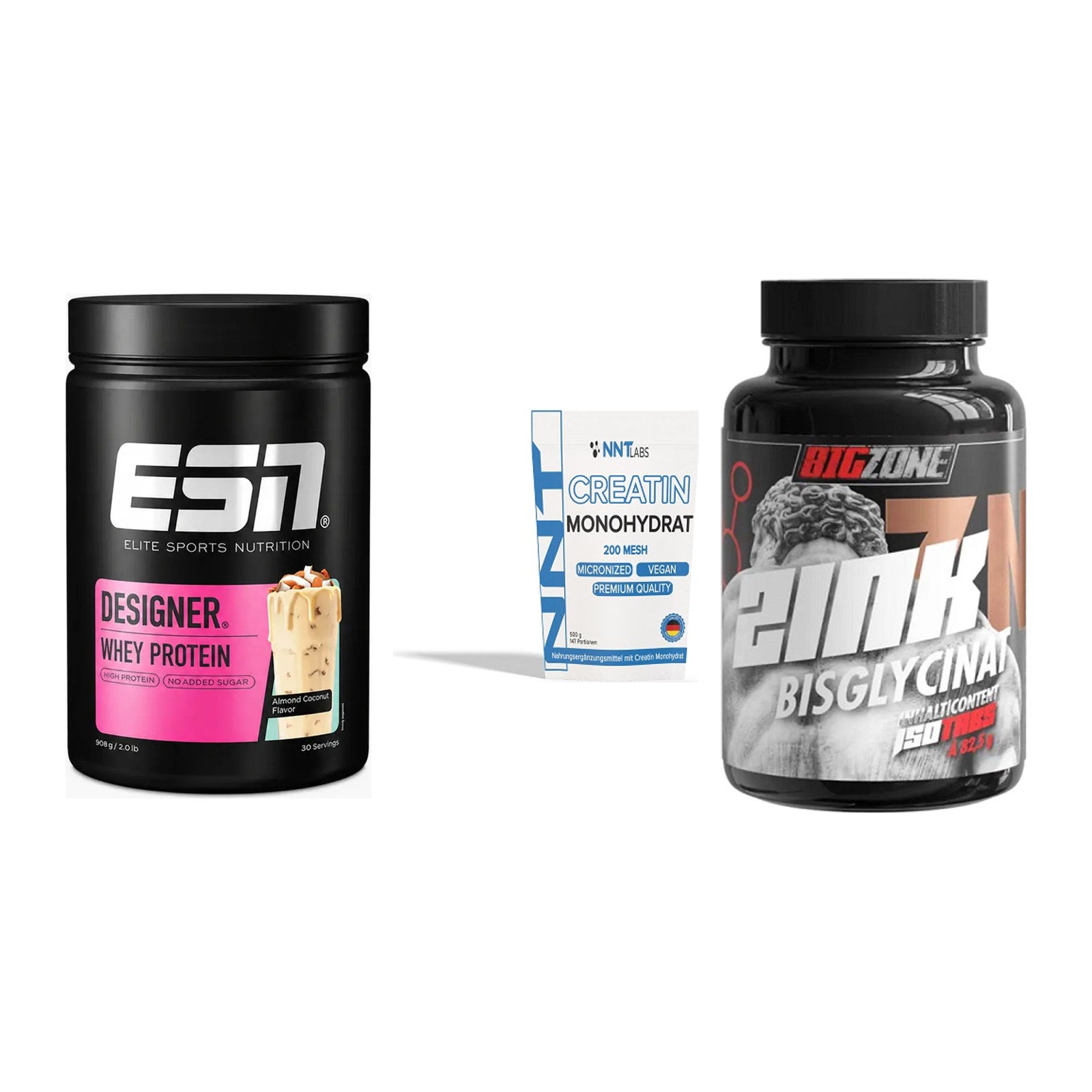 Einsteiger-Set: ESN Designer + NNT Creatin + Big Zone Zink – alle enthaltenen Artikel