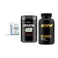 Einsteiger-Set: NNT Whey + Sinob Creatin + GN Vitamin C – alle enthaltenen Artikel