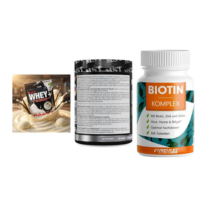 Einsteiger-Set: Sinob Honest + MST Creatin + ProFuel BIOTIN – alle enthaltenen Artikel