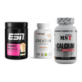 Einsteiger-Set: ESN Designer + ProFuel Creatine + MST Calcium – alle enthaltenen Artikel