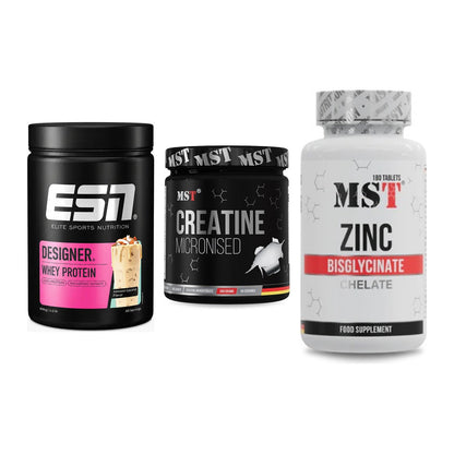 Einsteiger-Set: ESN Designer + MST Creatin + MST Zinc Chelate – alle enthaltenen Artikel