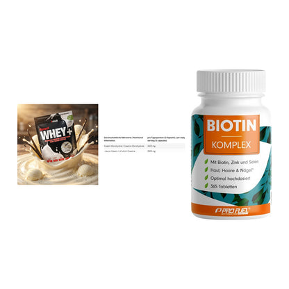 Einsteiger-Set: Sinob Honest + INLEAD Creatine + ProFuel BIOTIN – alle enthaltenen Artikel