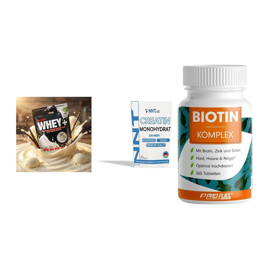 Einsteiger-Set: Sinob Honest + NNT Creatin + ProFuel BIOTIN – alle enthaltenen Artikel