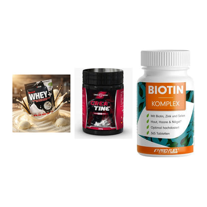 Einsteiger-Set: Sinob Honest + CREASWISS + ProFuel BIOTIN – alle enthaltenen Artikel
