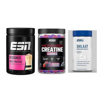 Einsteiger-Set: ESN Designer + Weider Micronize + Applied Nutritio – alle enthaltenen Artikel