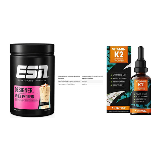 Einsteiger-Set: ESN Designer + INLEAD Creatine + ProFuel Vitamin – alle enthaltenen Artikel