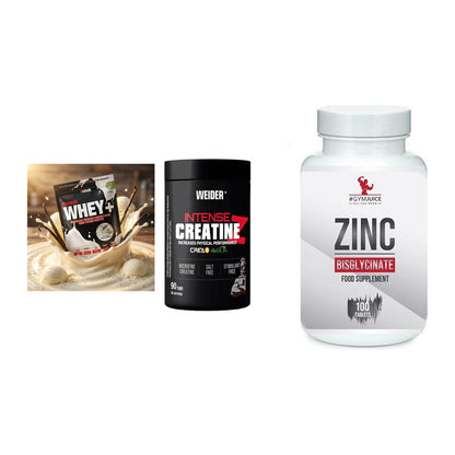 Einsteiger-Set: Sinob Honest + Weider Intense + #GYMJUICE ZINC – alle enthaltenen Artikel