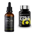 Eisen & Vitamin C: KIKI Health Liquid Iron + Scitec Vitamin C 1100 – alle enthaltenen Artikel