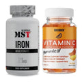 Eisen & Vitamin C: MST Iron Bisglycinate + Weider Vitamin C Gummies 84 – alle enthaltenen Artikel