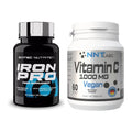 Eisen & Vitamin C: Scitec Iron Pro + NNT Vitamin C 1000 mg – alle enthaltenen Artikel