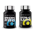 Eisen & Vitamin C: Scitec Iron Pro + Scitec Vitamin C 1100 – alle enthaltenen Artikel