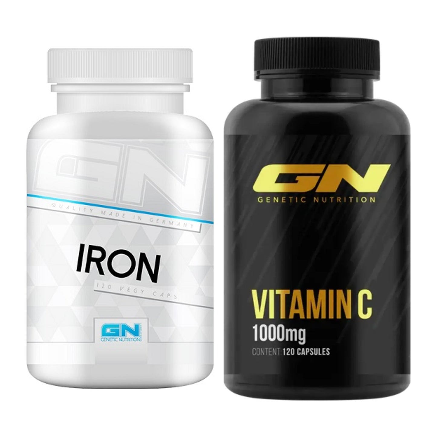 Eisen & Vitamin C: GN Iron / Eisen Health + GN Vitamin C Health Line – alle enthaltenen Artikel