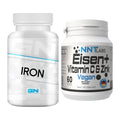 Eisen & Vitamin C: GN Iron / Eisen Health + NNT Eisen + Vitamin C – alle enthaltenen Artikel