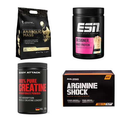 Masseaufbau für Fortgeschrittene: Kevin Levrone Anabolic + 3 weitere – alle enthaltenen Artikel