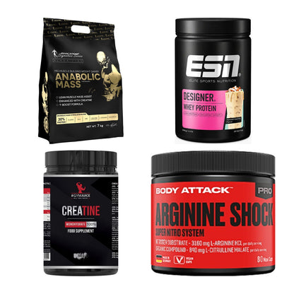 Masseaufbau für Fortgeschrittene: Kevin Levrone Anabolic + 3 weitere – alle enthaltenen Artikel